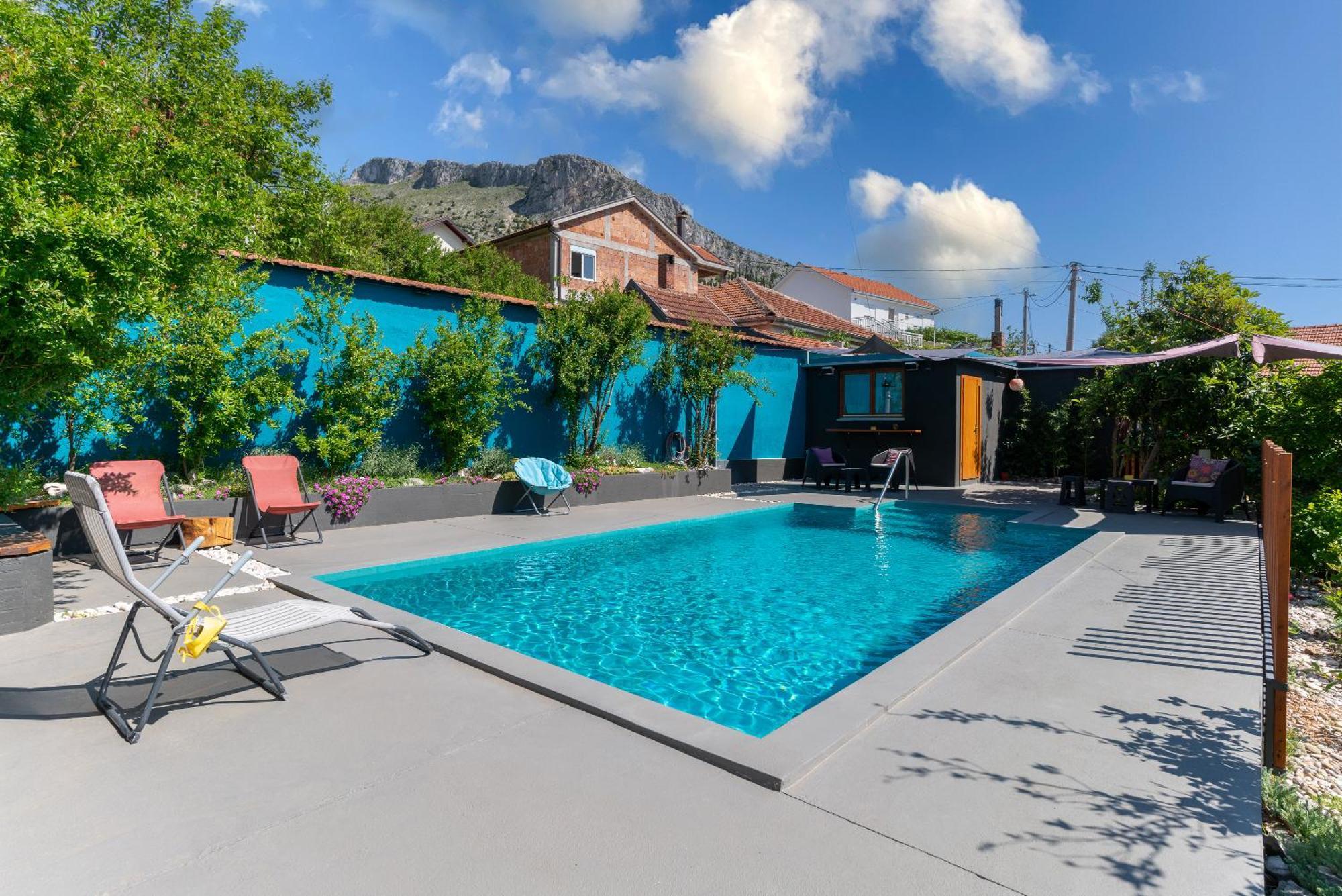 Pure Sky Apartments - With Pool Mostar Bagian luar foto